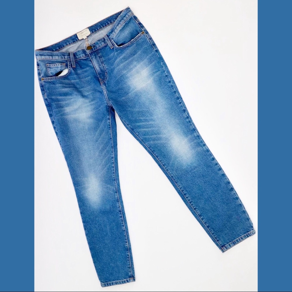 Slouchy Stiletto Summer Sunrise Cropped Jeans